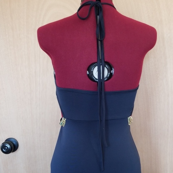 cut out waist maxi dress - Picture 7 of 8